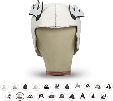 Saunahut - Filzhut für Damen und Herren inkl. Sauna-Ratgeber