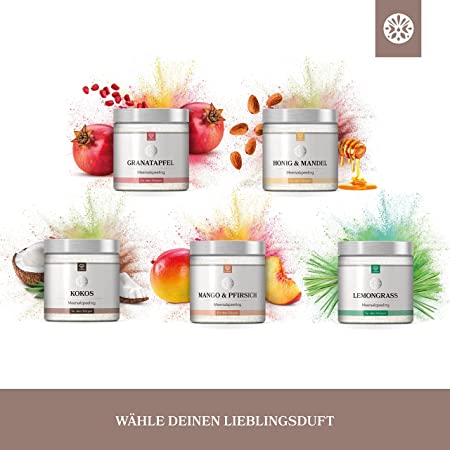 Körperpeeling aus Meersalz - Kokosnuss - 500g