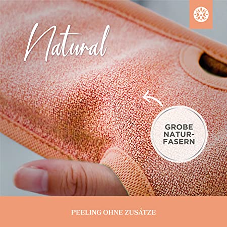 Peelinghandschuhe - Orange