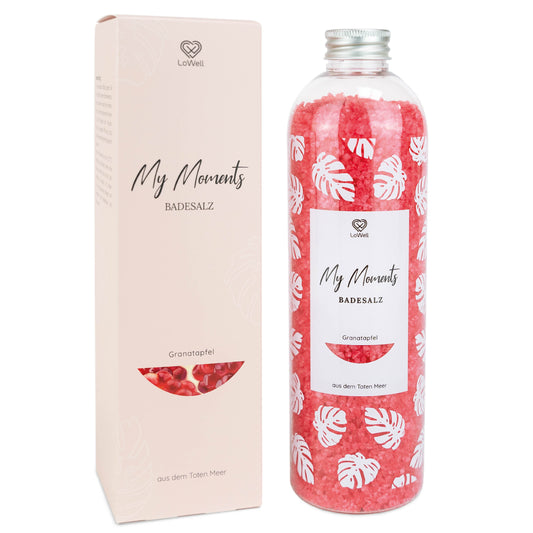 Badesalz aus dem Toten Meer - Granatapfel - 650g