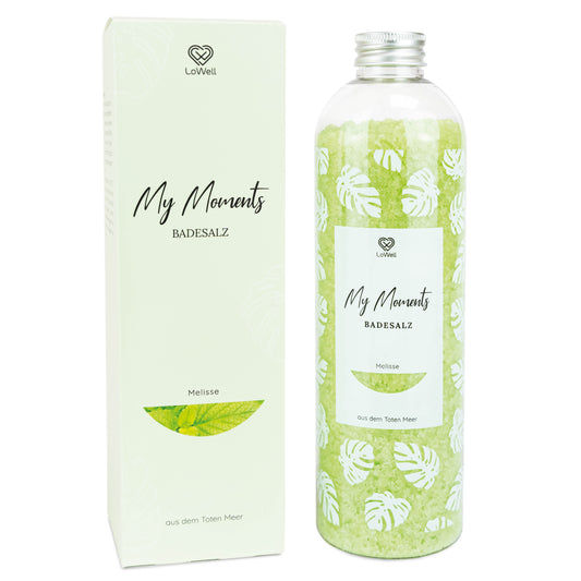 Badesalz aus dem Toten Meer - Melisse - 650g