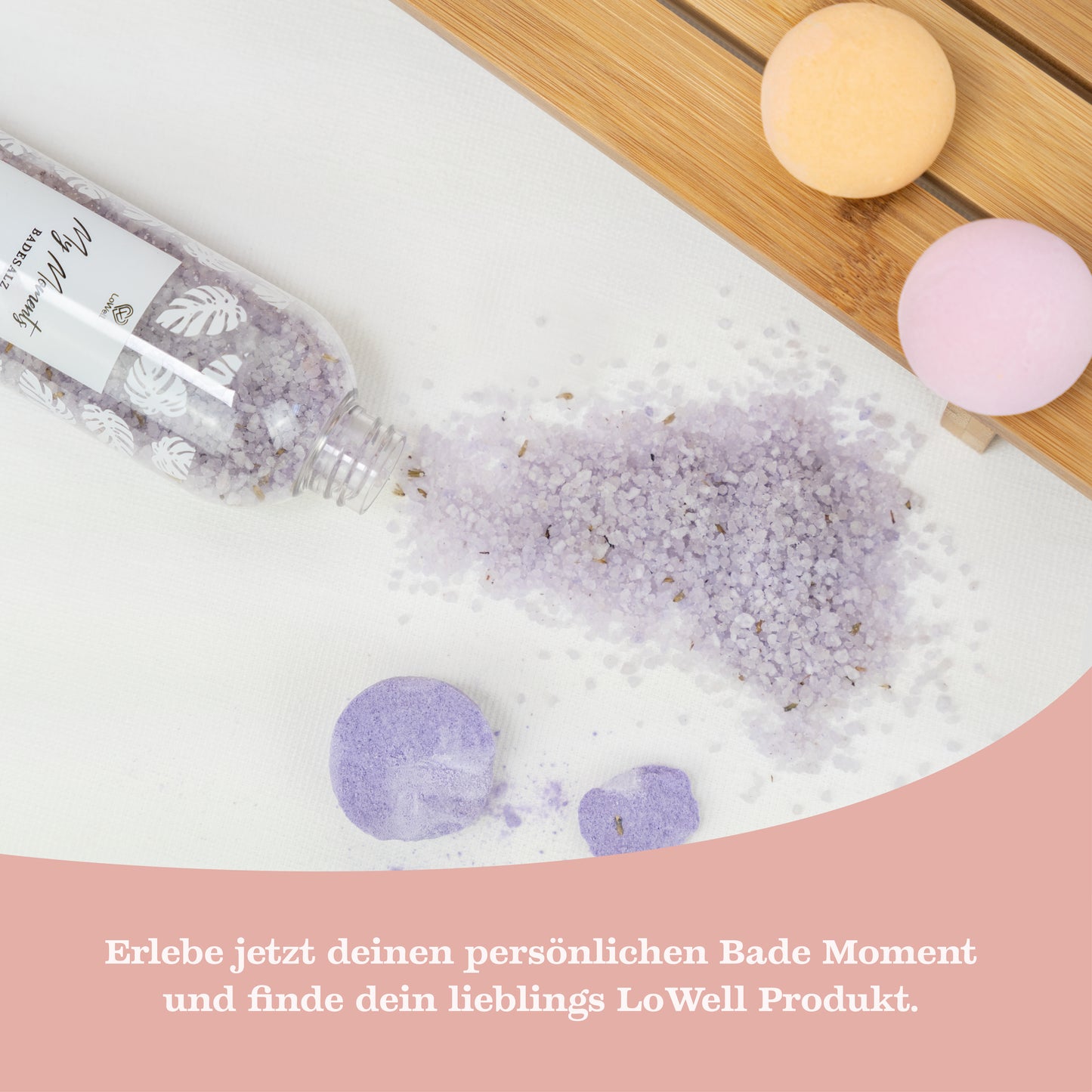 Badebomben Geschenkset - Schaumiger Badetraum - 6 Badekugeln