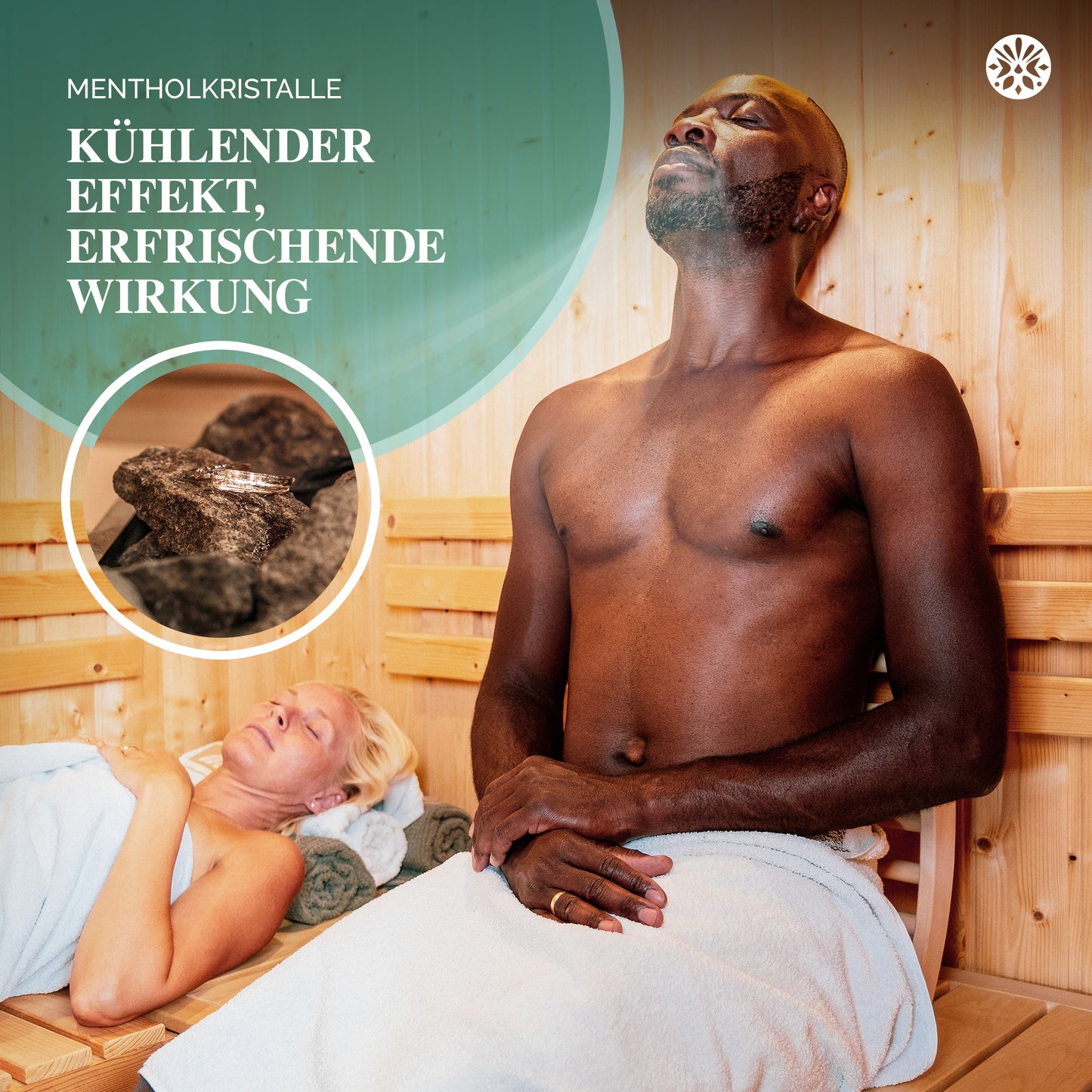 Mentholkristalle in praktischer Dose