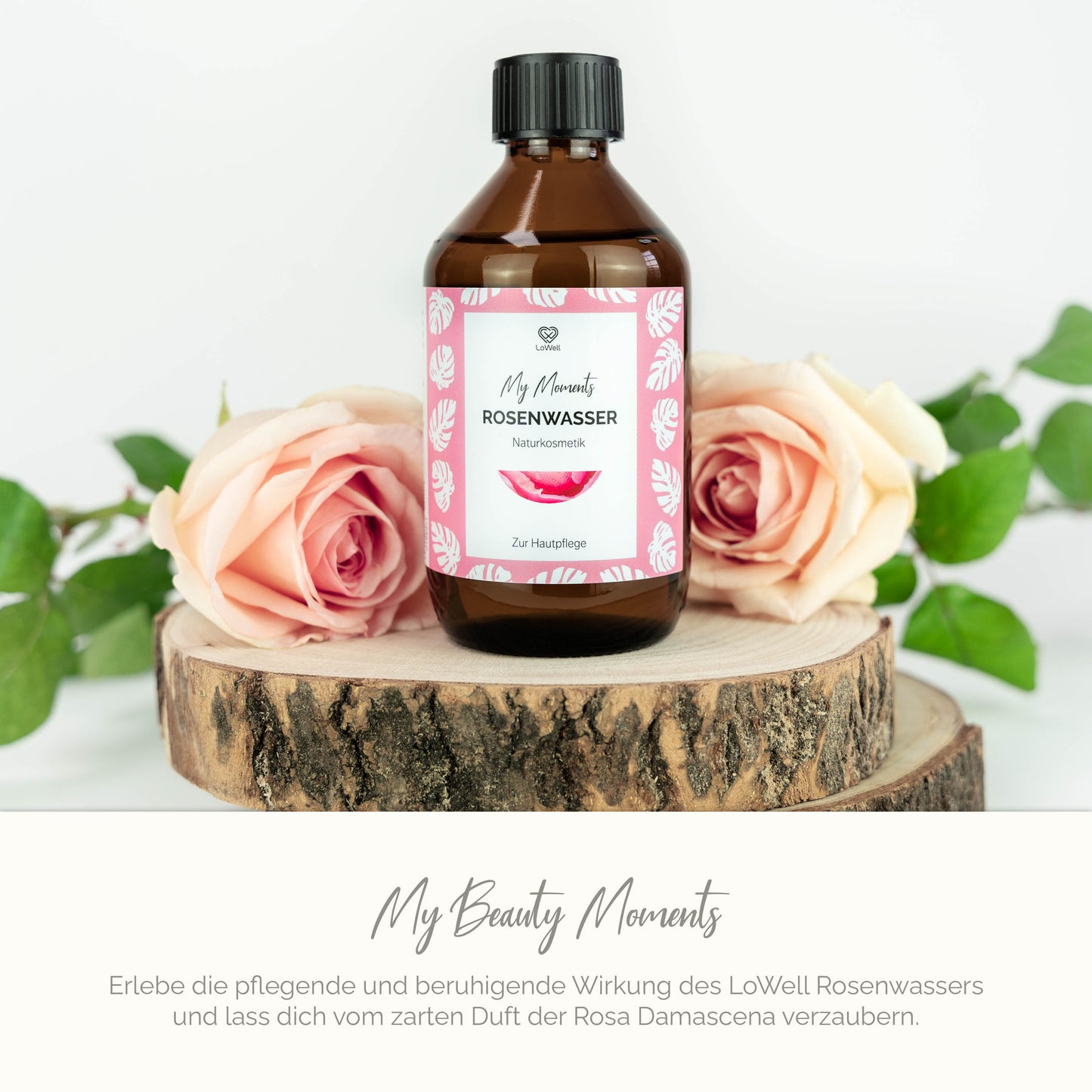 Rosenwasser - vegane Naturkosmetik - 250ml